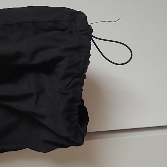 Black zara parachute track pants Large - Picture 2 of 4